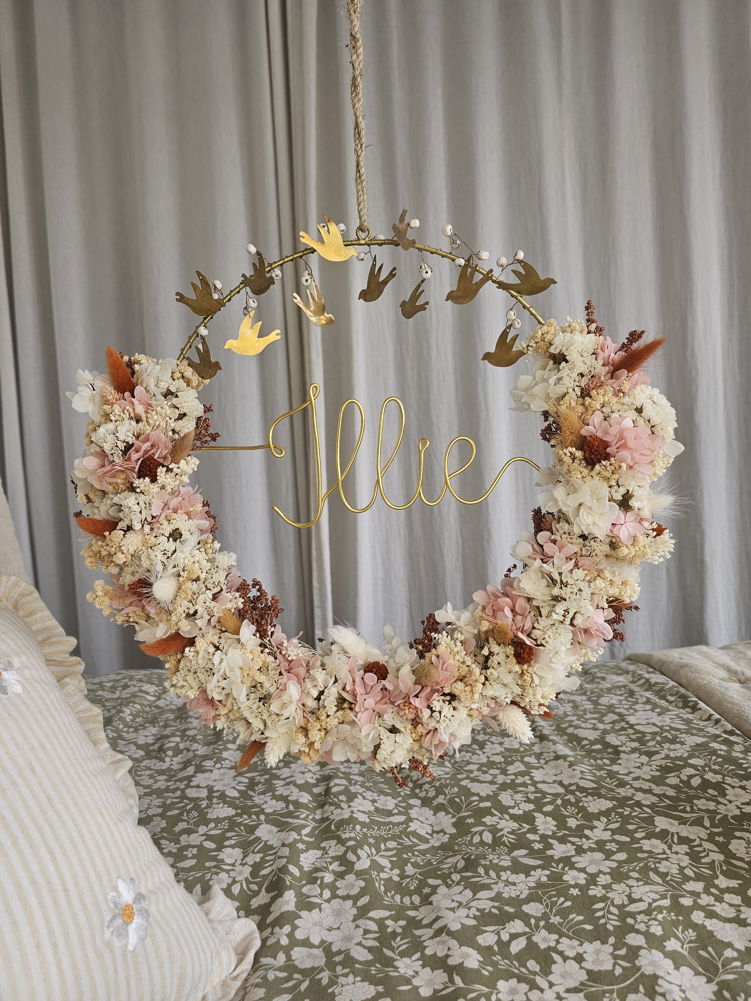 Couronne prénom oiseaux